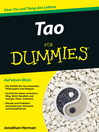 Cover image for Tao für Dummies